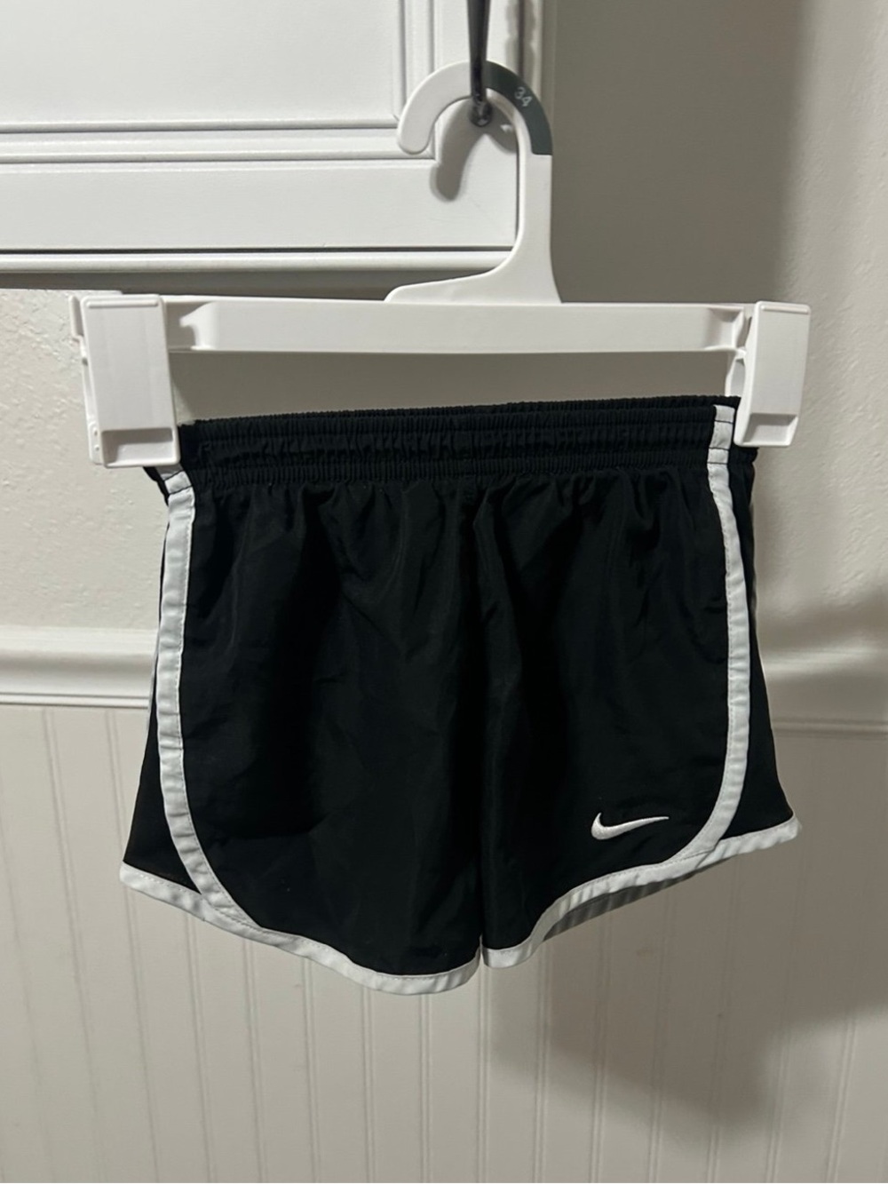 Nike Shorts Black and White Size 5-6 YRS OLD